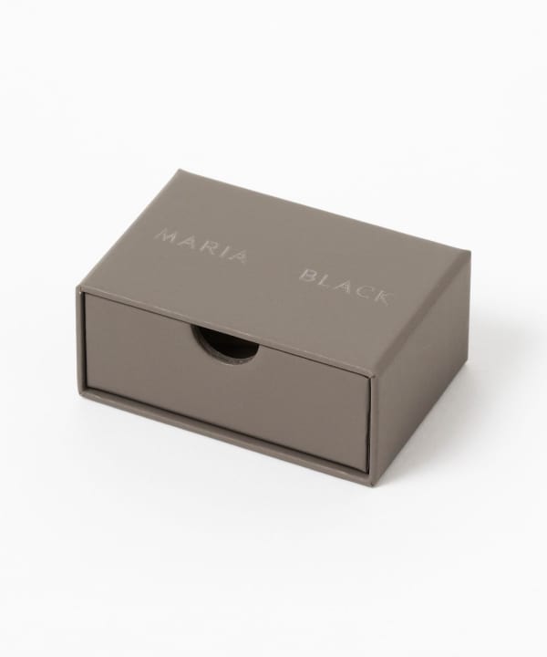 MARIA BLACK / Finney Huggie ピアス イエローゴールド ※付属品のデザイン・カラー等は変更となる場合がございます。