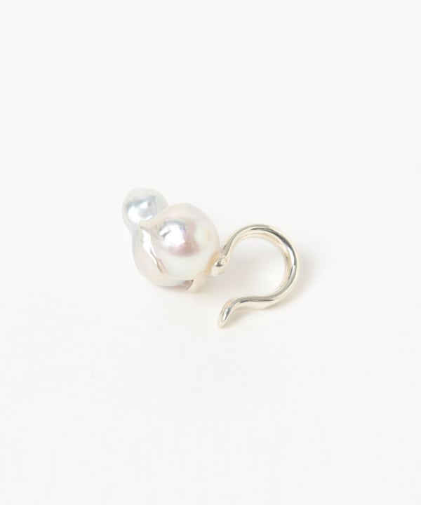 TEINTE / BUD ダブル アコヤバロックパール イヤーカフ