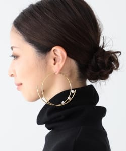 ▲MARIA BLACK / SHOWTIME ループピアス