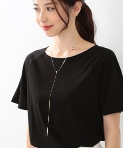 Demi-Luxe BEAMS / スエッジチェーンY型ネックレス