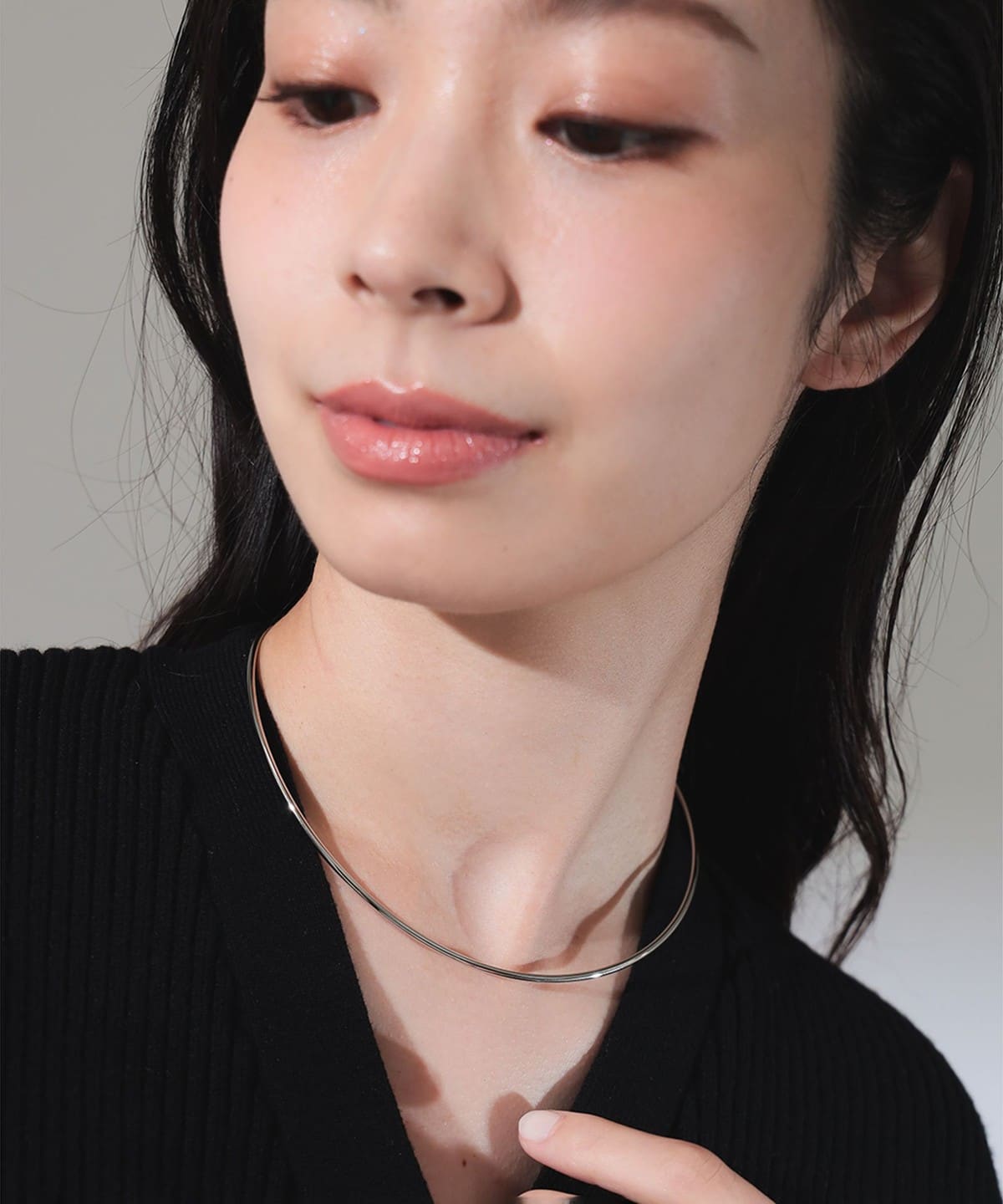 真鍮 チョーカー アクセサリー WOMEN SILVER ONE SIZE 真鍮 チョーカー アクセサリー WOMEN SILVER ONE SIZE