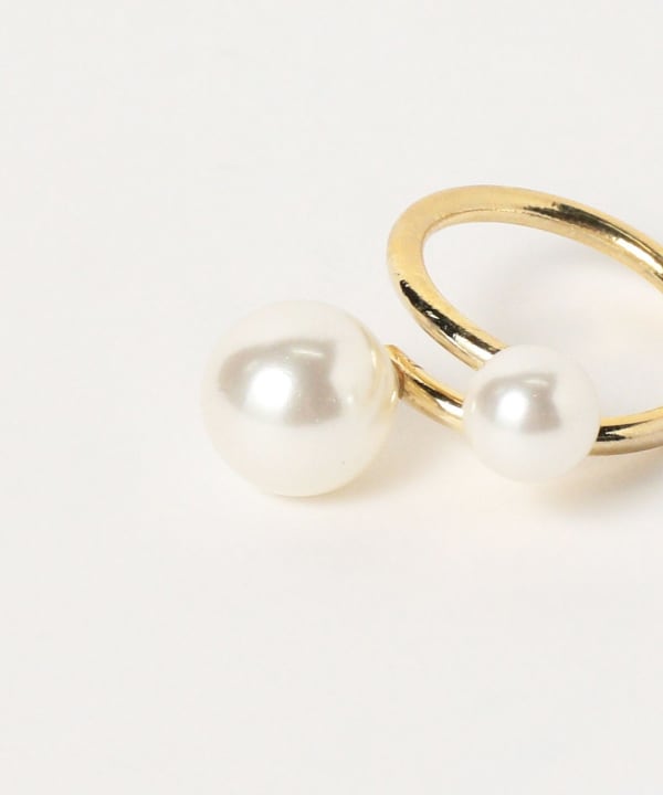 【完売】美品 Demi-Luxe BEAMS別注 ピンクオパール　パール リング 64420912884_C_1.jpg