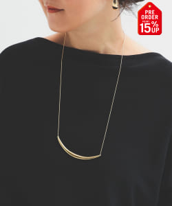 【+15%ポイントUP】クレセント ムーン ネックレス .M