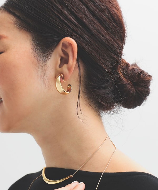 Demiさま専用です ダブルサークル ダイヤモンド ネックレス / b0508da ジュエリー