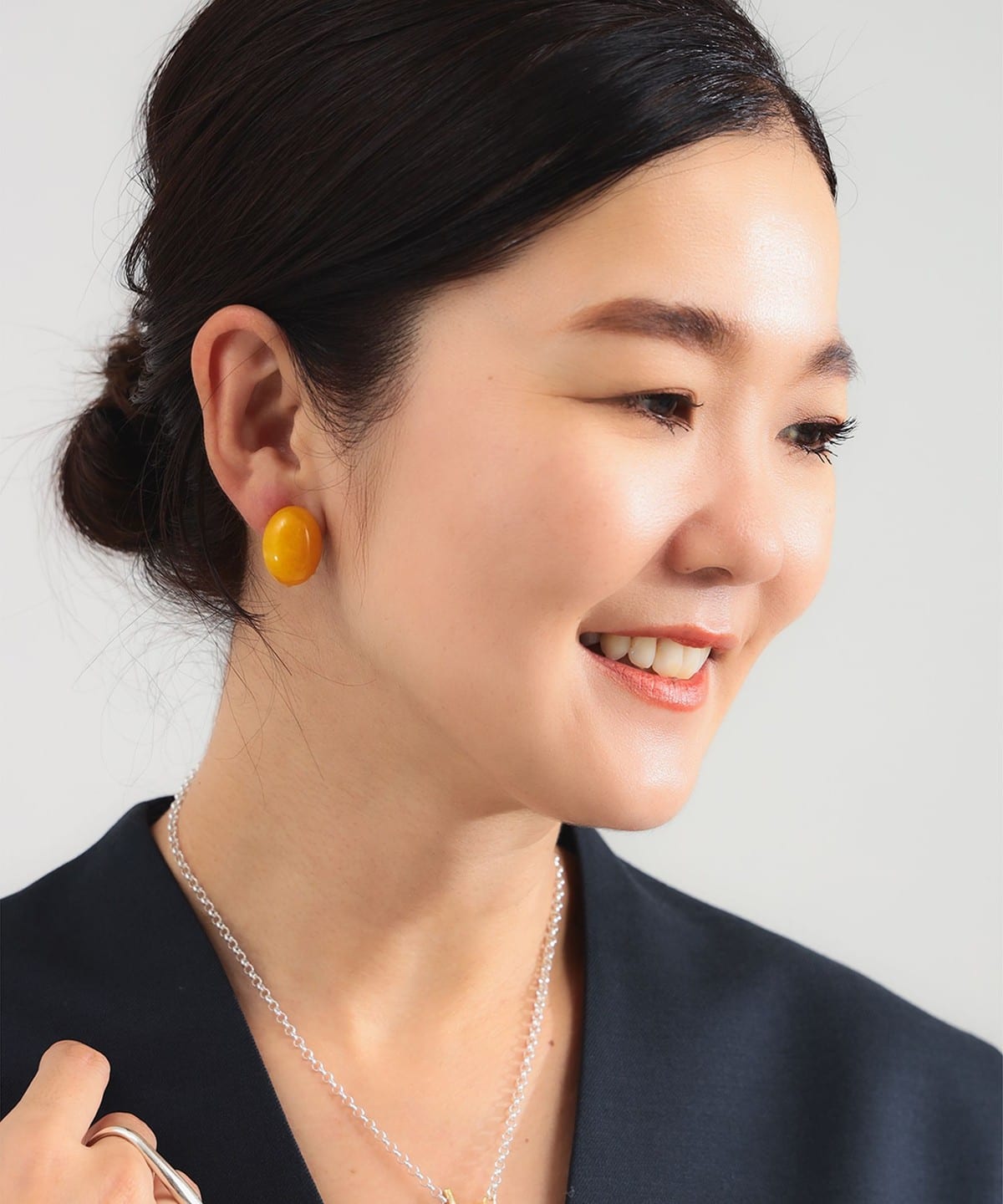 ジェムストーン イヤリング .M アクセサリー WOMEN オレンジアゲート ONE SIZE ジェムストーン イヤリング .M アクセサリー WOMEN オレンジアゲート ONE SIZE