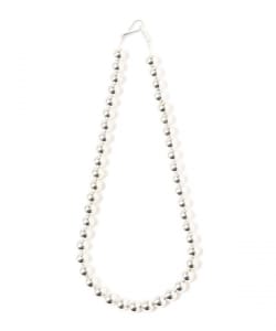 シルバー ボール ネックレス