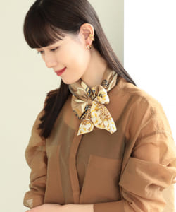 ▲ｍanipuri / コラージュウィッカーボトル スカーフ