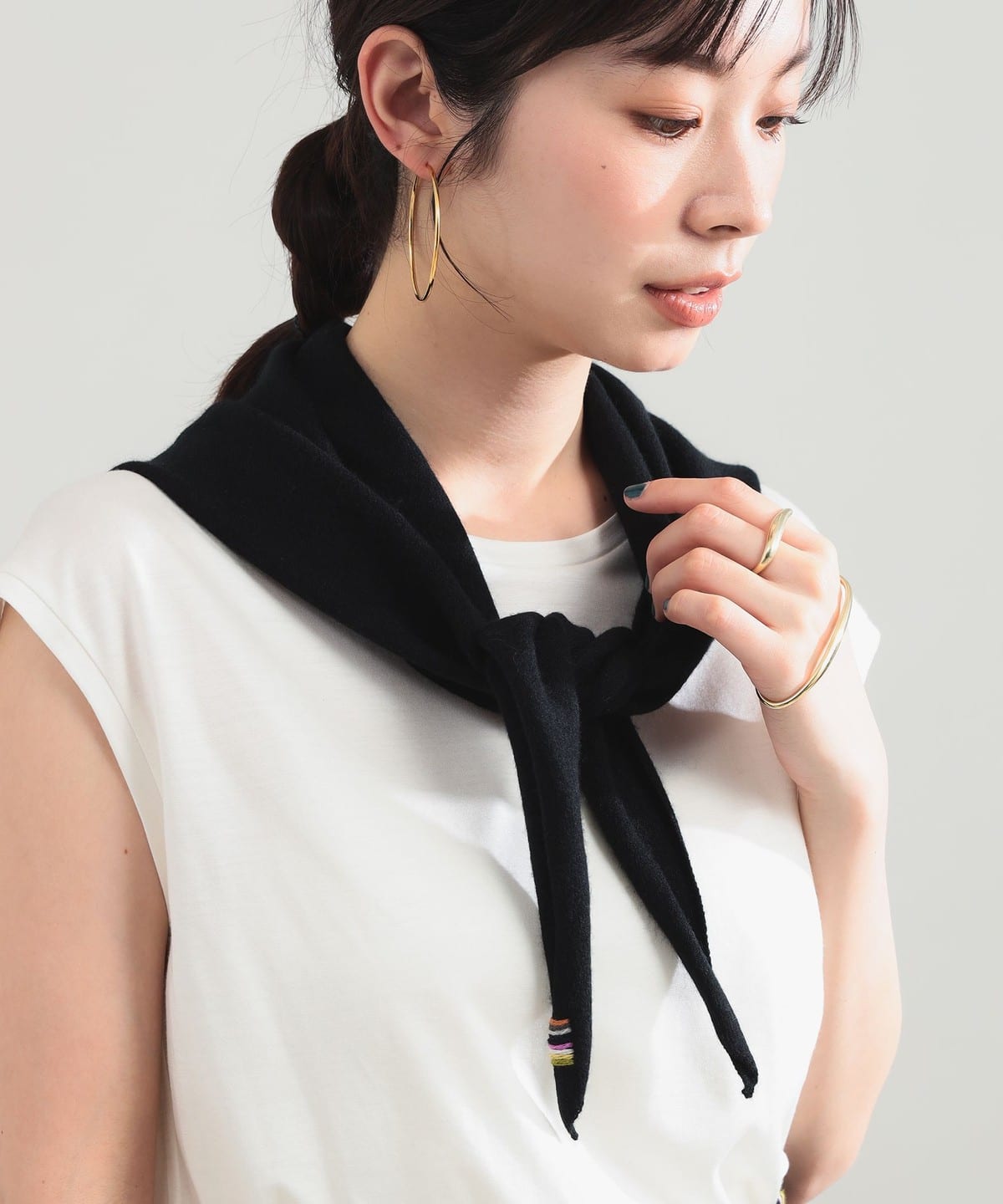 Demi-Luxe BEAMS（デミルクス ビームス）extreme cashmere / bandana