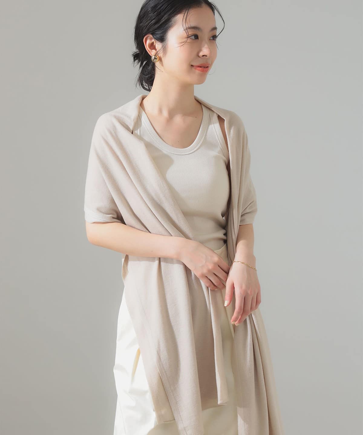 extreme cashmere エクストリーム カシミヤ / カシミヤストール ファッション雑貨 WOMEN EGGSHELL ONE SIZE extreme cashmere エクストリーム カシミヤ / カシミヤストール ファッション雑貨 WOMEN EGGSHELL ONE SIZE