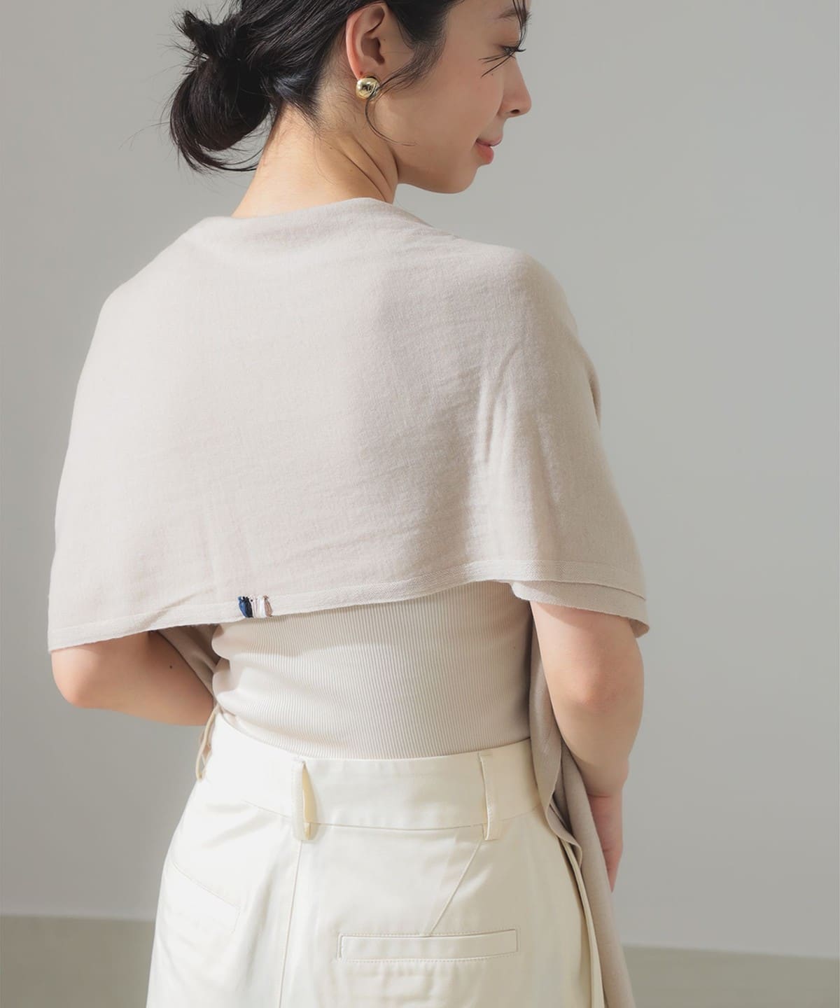 美品♡extreme cashmereストール Whim Gazette(ウィム ガゼット)の【extreme cashmere】カシミヤ