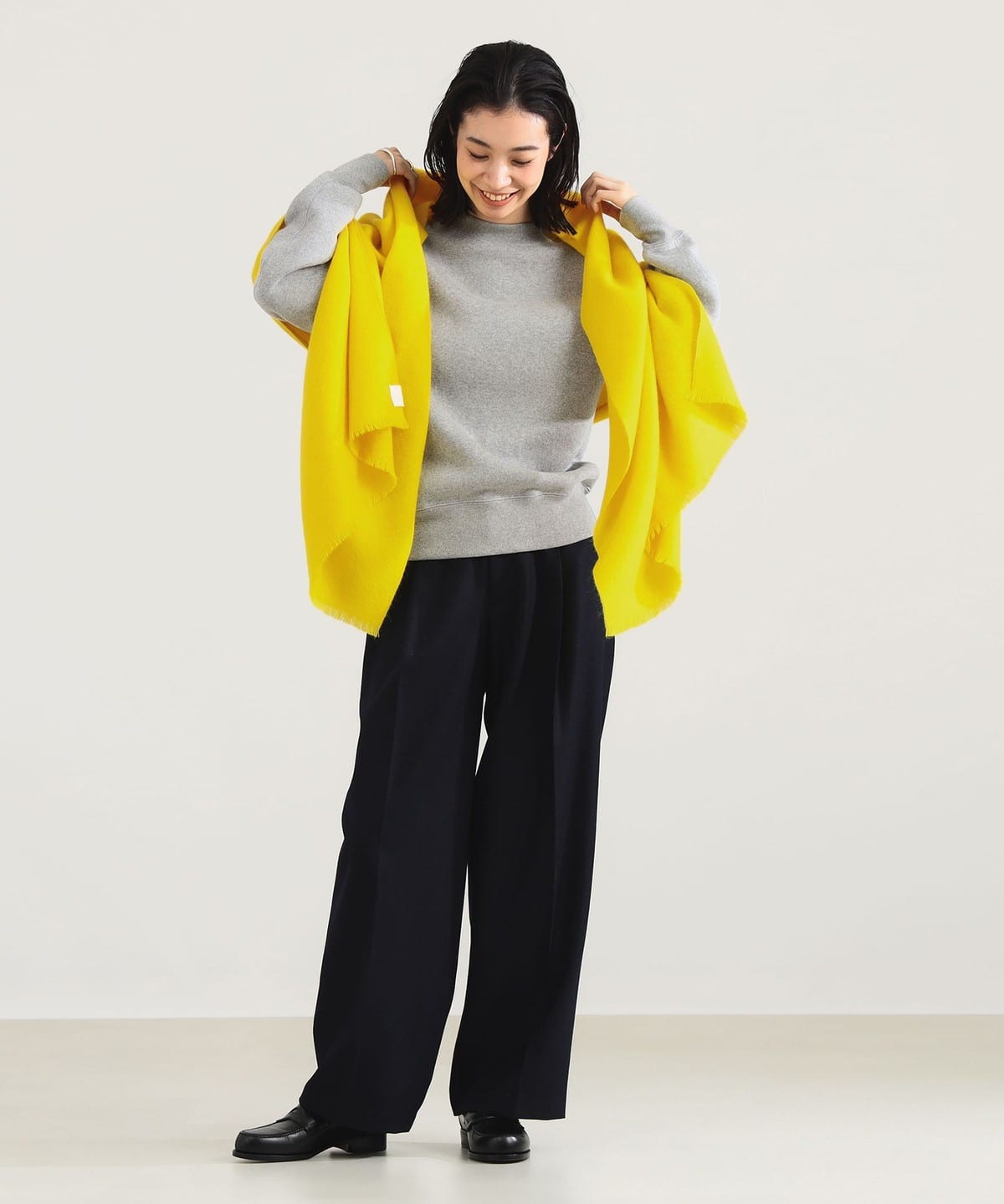 Demi-Luxe BEAMS（デミルクス ビームス）AK+1 / ウール フリンジ