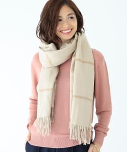 Joshua Ellis / ウィンドウペン カシミヤストール