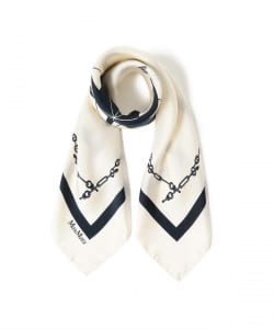 【ショップ限定商品】Max Mara / コンパスプリント シルクスカーフ