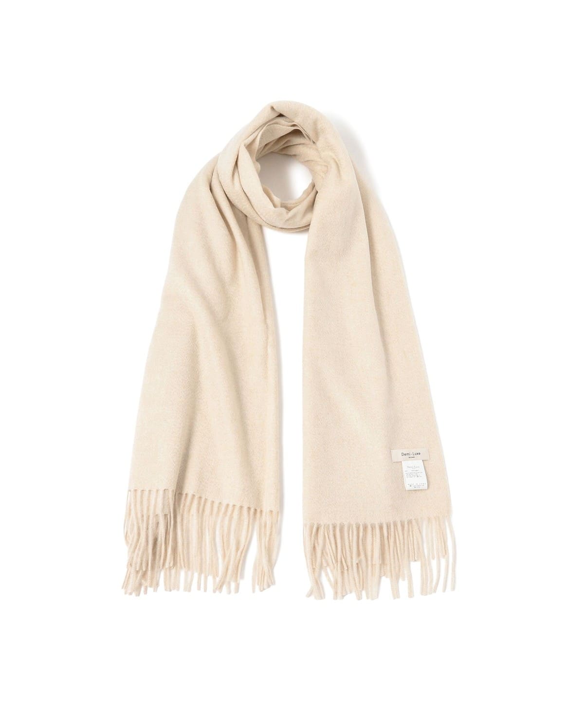 カシミヤ ソリッド ストール ファッション雑貨 WOMEN LIGHT. BEIGE ONE SIZE カシミヤ ソリッド ストール ファッション雑貨 WOMEN LIGHT. BEIGE ONE SIZE