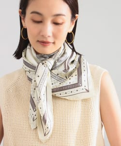 【モアバリエーション開催中】ｍanipuri / バルーン バンダナ 大判スカーフ