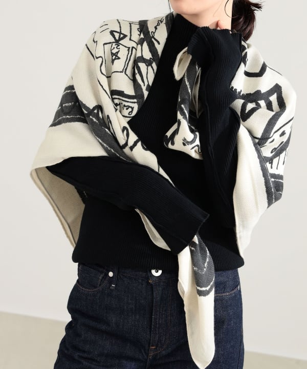 【+10%ポイントUP】【別注】manipuri / フィッシュ ストール