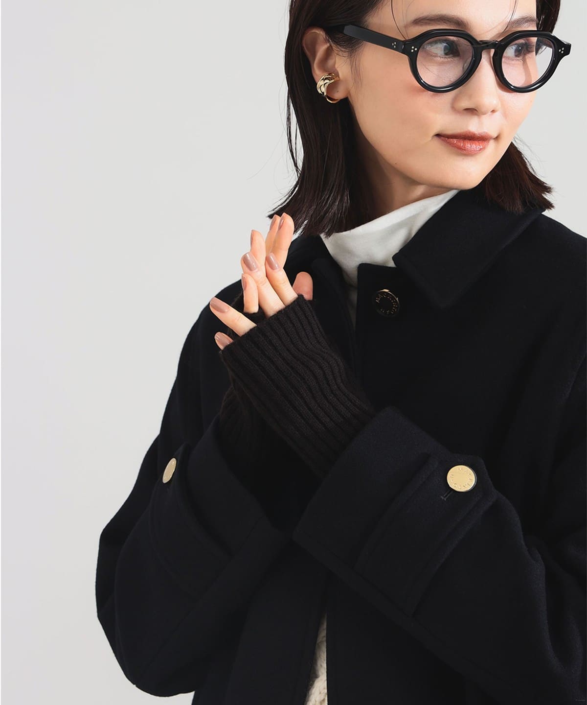 Demi-Luxe BEAMS（デミルクス ビームス）ASAUCE MELER / カシミヤ リブ