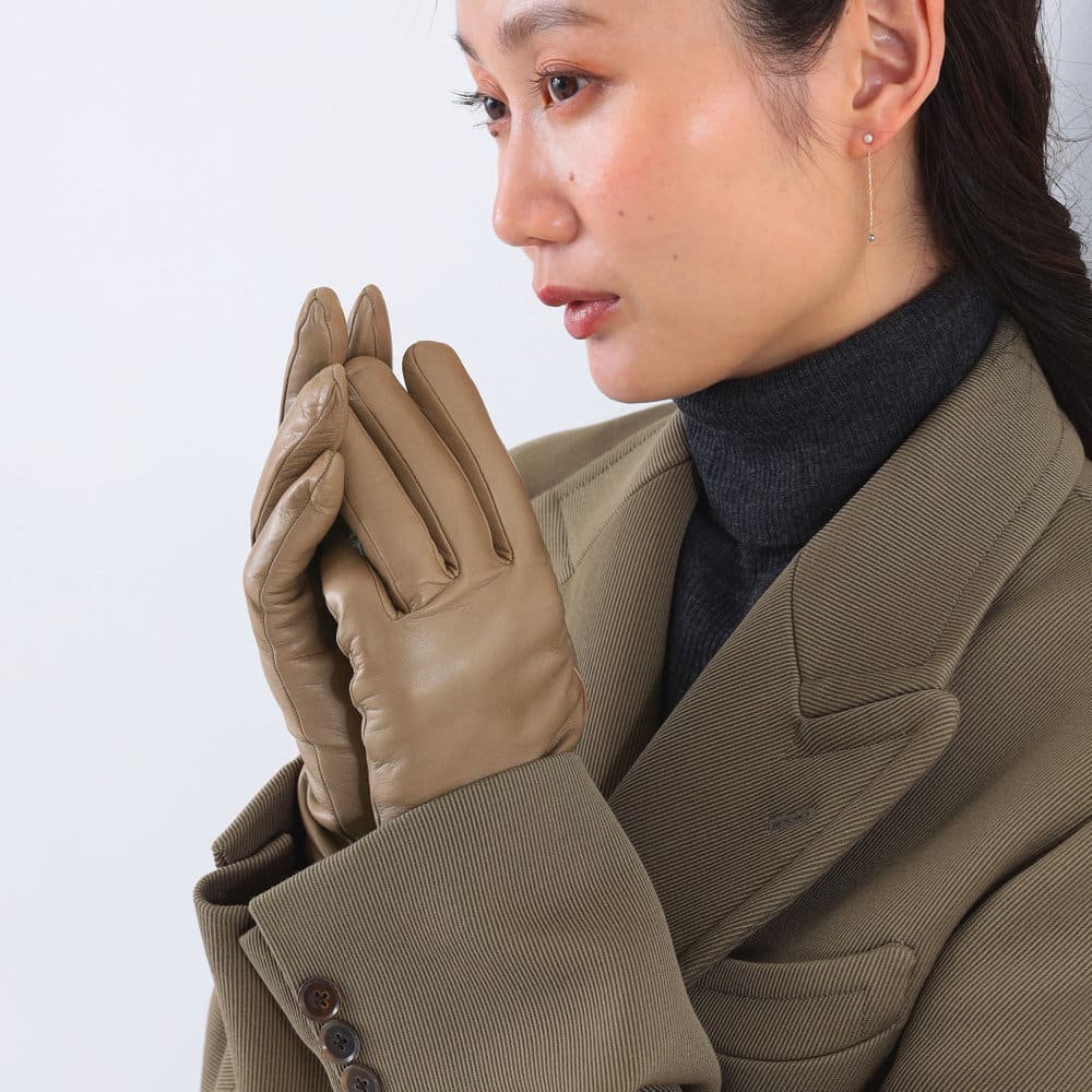 GIGLIO FIORENTINO ジリオフィオレンティーノ / ナッパ グローブ ファッション雑貨 WOMEN TAUPE(NEW) 7 GIGLIO FIORENTINO ジリオフィオレンティーノ / ナッパ グローブ ファッション雑貨 WOMEN TAUPE(NEW) 7