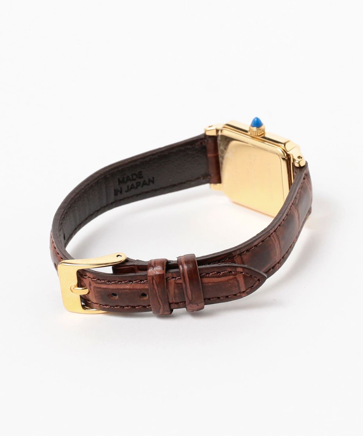 Demi-Luxe BEAMS Demi-Luxe BEAMS Embossed Leather Watch II (Watches