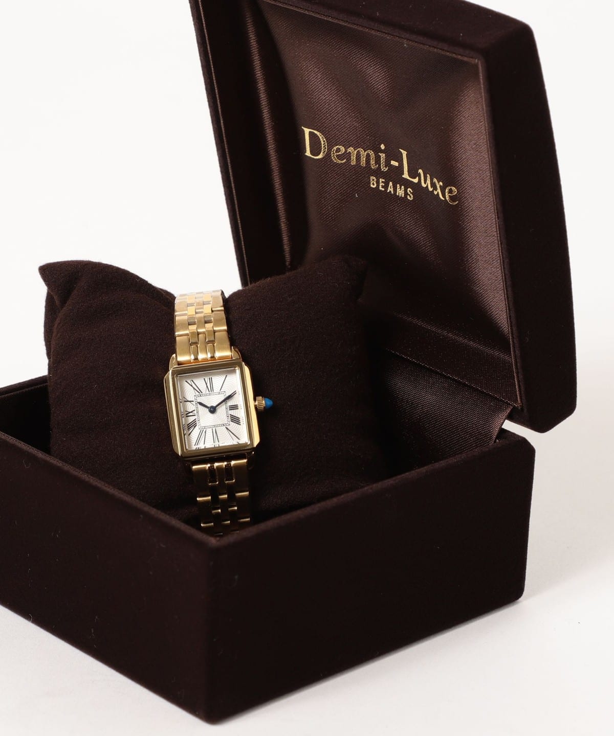 ファッションdemi-luxe beams 腕時計 レディース gold×silver