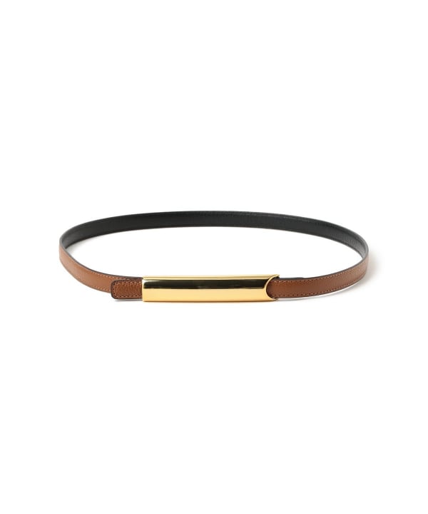 デミルクスビームス リバーコート リバーシブル ベルト ブラウン ブラック M Demi-Luxe BEAMS（デミルクス ビームス）の「Demi-Luxe BEAMS