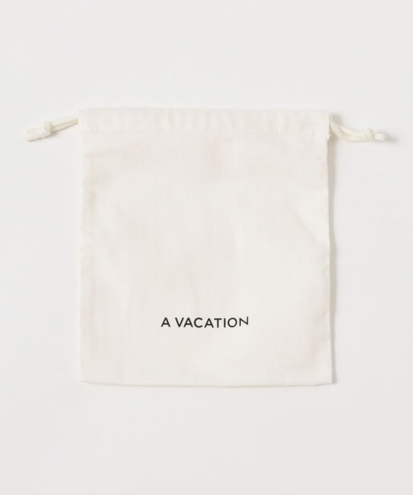 A VACATION / メッシュ ベルト シルバー ※付属品のデザイン・カラー等は変更となる場合がございます。