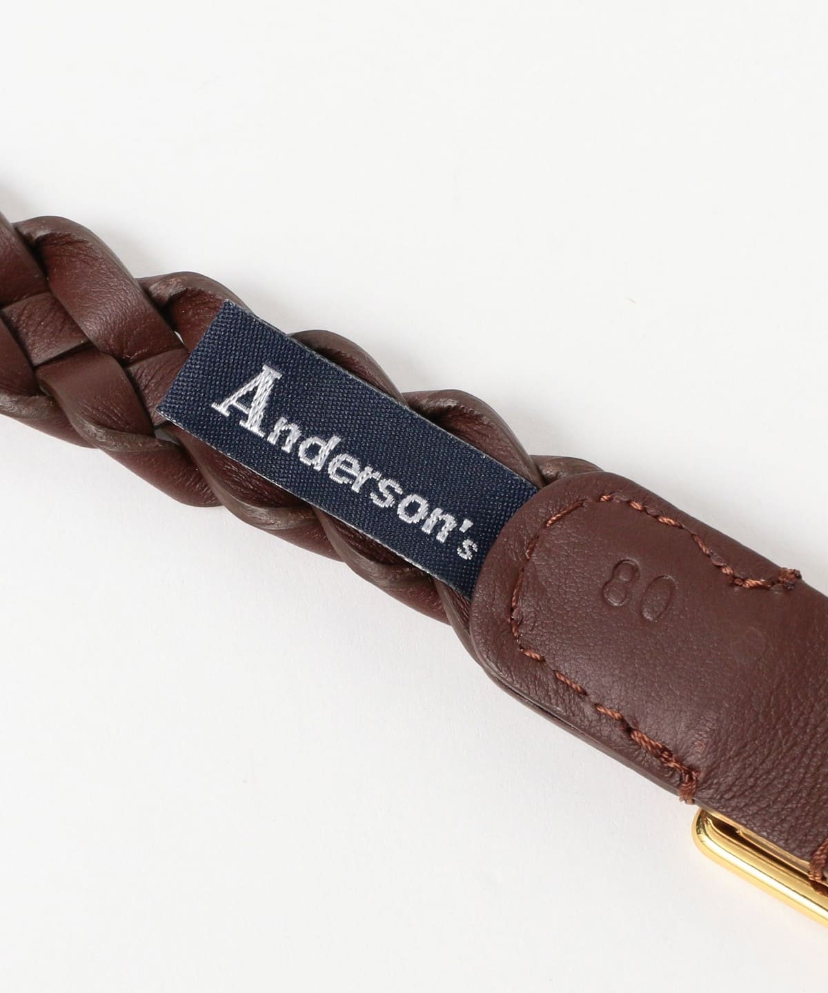 EFFE BEAMS（エッフェ ビームス）Anderson's / メッシュ ベルト 20mm
