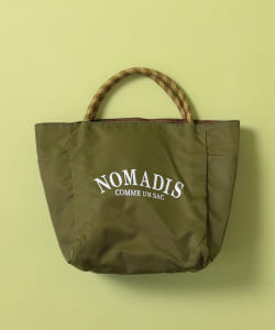 NOMADIS × Demi-Luxe BEAMS / 別注 SAC2 Petit リバーシブル ロゴトートバッグ