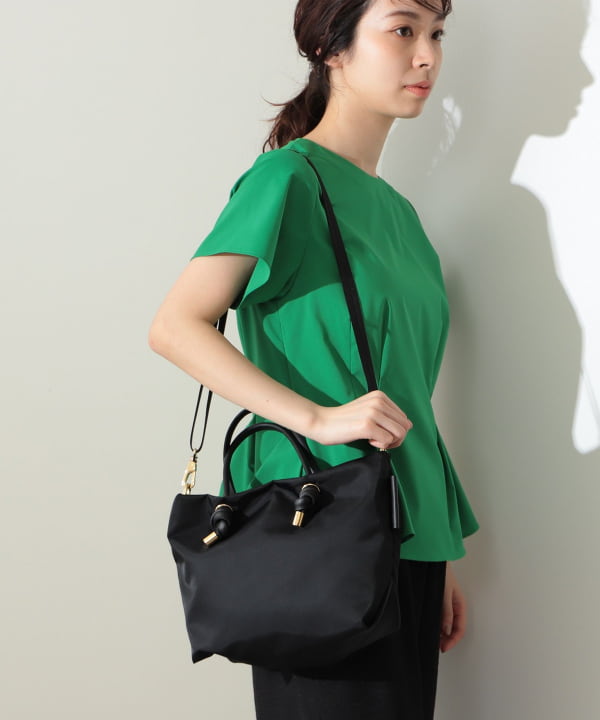 Demi-Luxe BEAMS｜VIOLAd'ORO / BIANCA ナイロン トートバッグ L