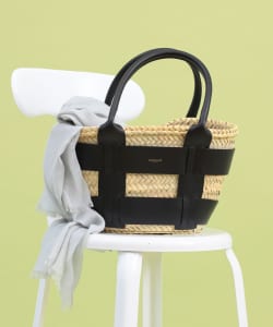 DeMellier / Mini SANTORINI ラフィア バッグ