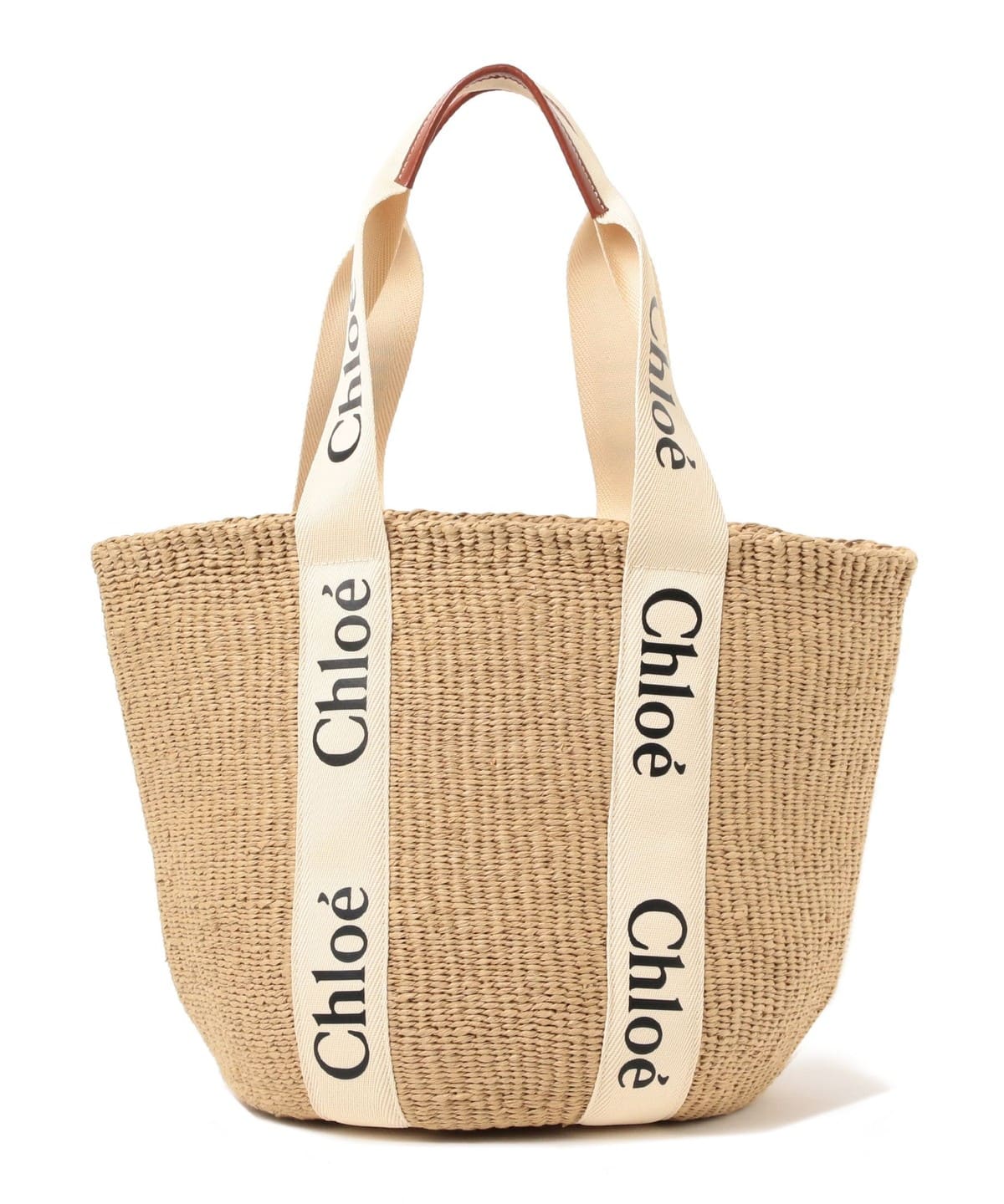 Chloe / WOODY バスケット ラージ バッグ WOMEN WHITE ONE SIZE Chloe / WOODY バスケット ラージ バッグ WOMEN WHITE ONE SIZE