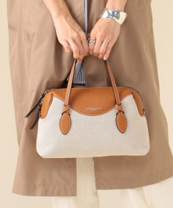 GIANNI CHIARINI / SAFARI キャンバス ハンドバッグ