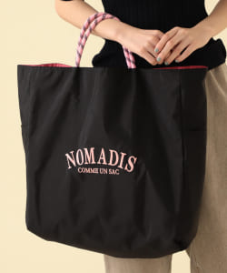 【一部予約】NOMADIS / リバーシブル ロゴトートバッグ