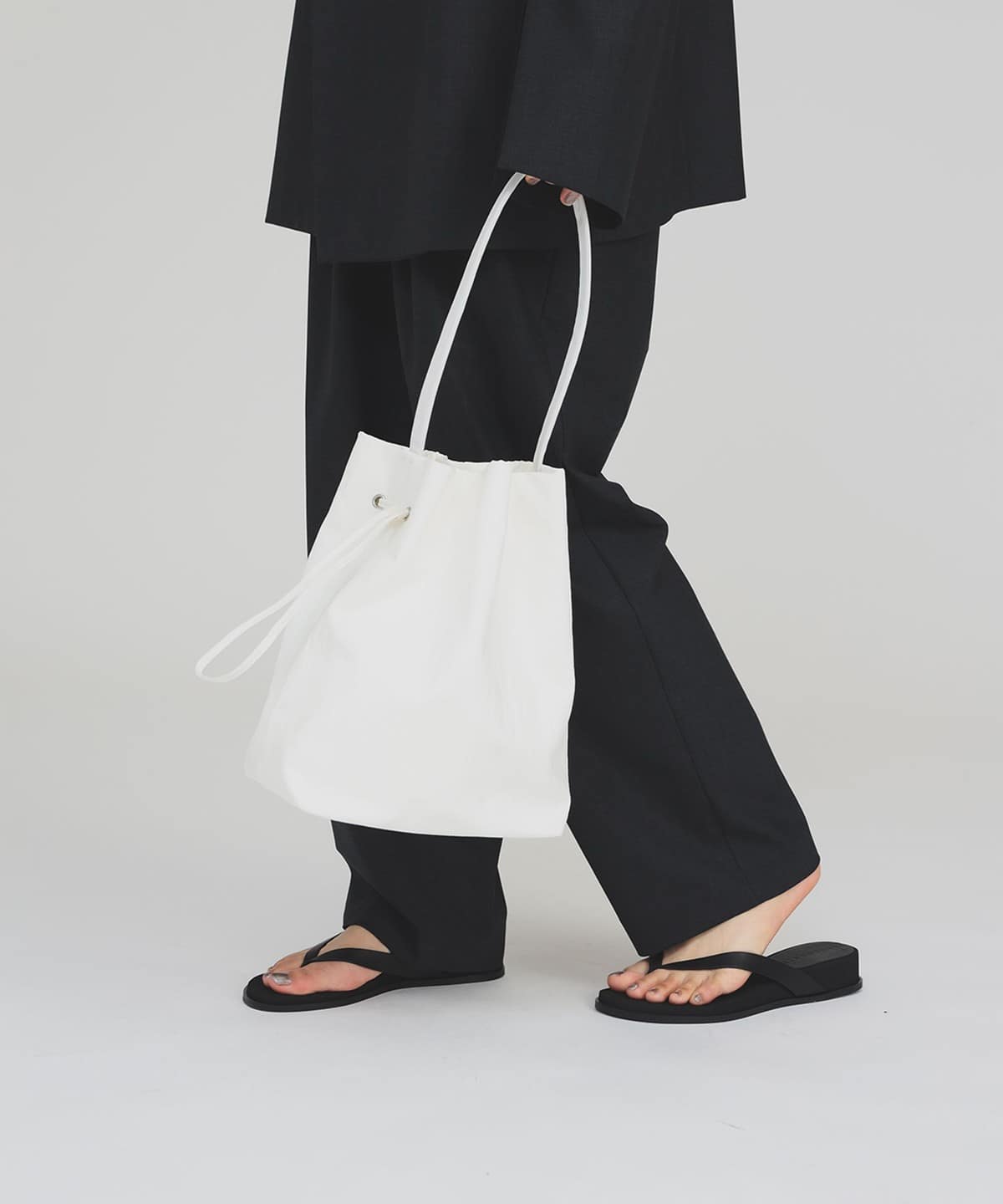 MARY AL TERNA メアリーオルターナ / ナイロン ラッピング バッグ バッグ WOMEN WHITE ONE SIZE MARY AL TERNA メアリーオルターナ / ナイロン ラッピング バッグ バッグ WOMEN WHITE ONE SIZE