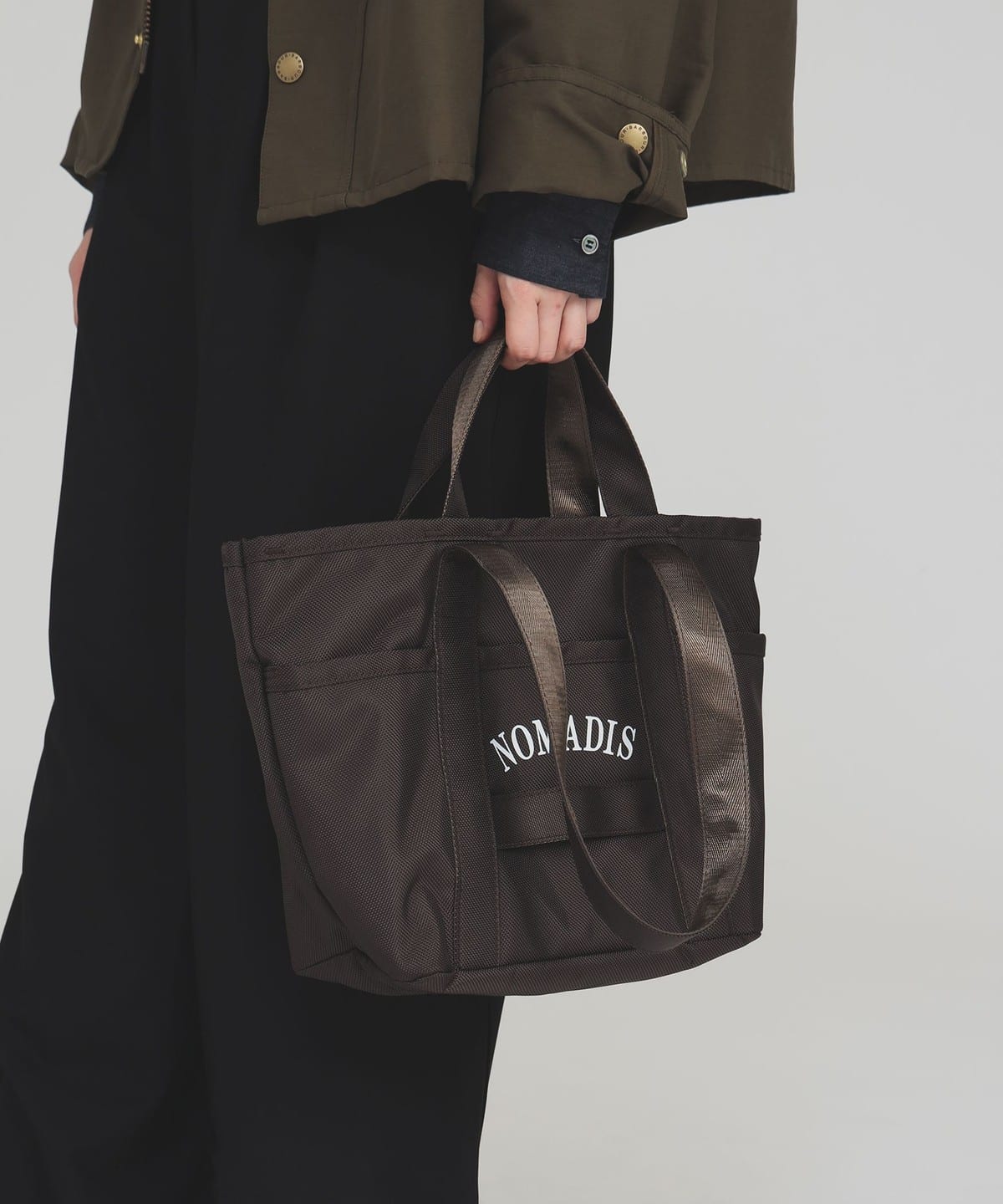 【別注】NOMADIS ノマディス / WEEKEND petit トートバッグ バッグ WOMEN 別注DARK. BROWN ONE SIZE 【別注】NOMADIS ノマディス / WEEKEND petit トートバッグ バッグ WOMEN 別注DARK. BROWN ONE SIZE