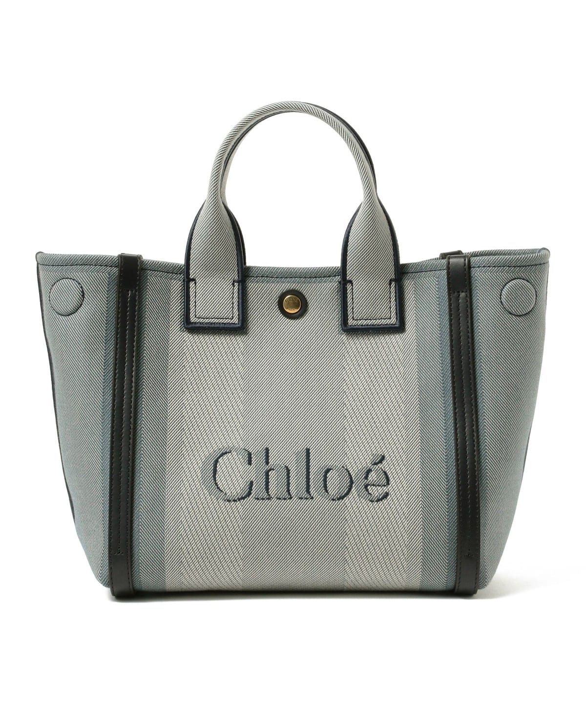 Chloe / CARRY スモール トートバッグ バッグ WOMEN MOONLIGHT BLUE 485 ONE SIZE Chloe / CARRY スモール トートバッグ バッグ WOMEN MOONLIGHT BLUE 485 ONE SIZE