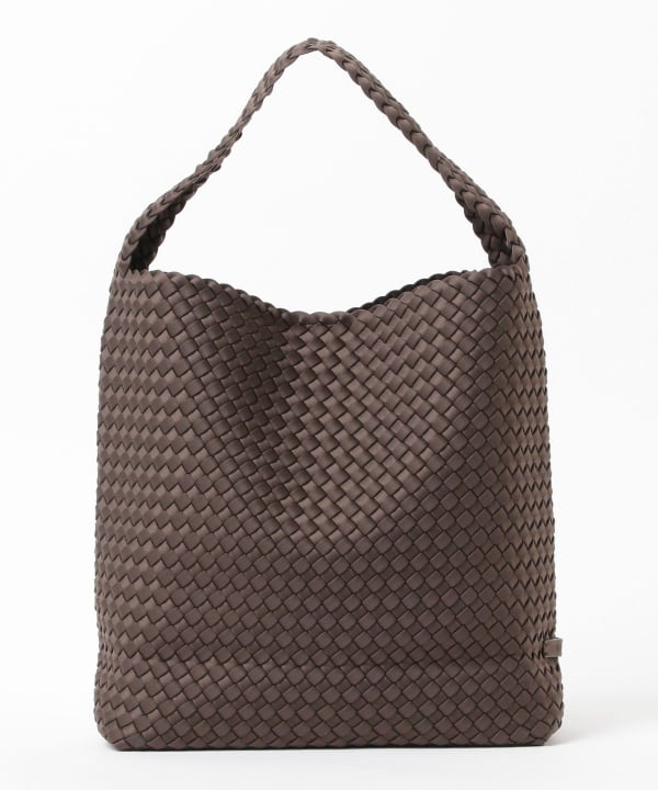 【未使用品】NAGHEDI / イントレチャート ショルダーバッグ NAPA Demi-Luxe BEAMS（デミルクス ビームス）NAGHEDI / イントレ