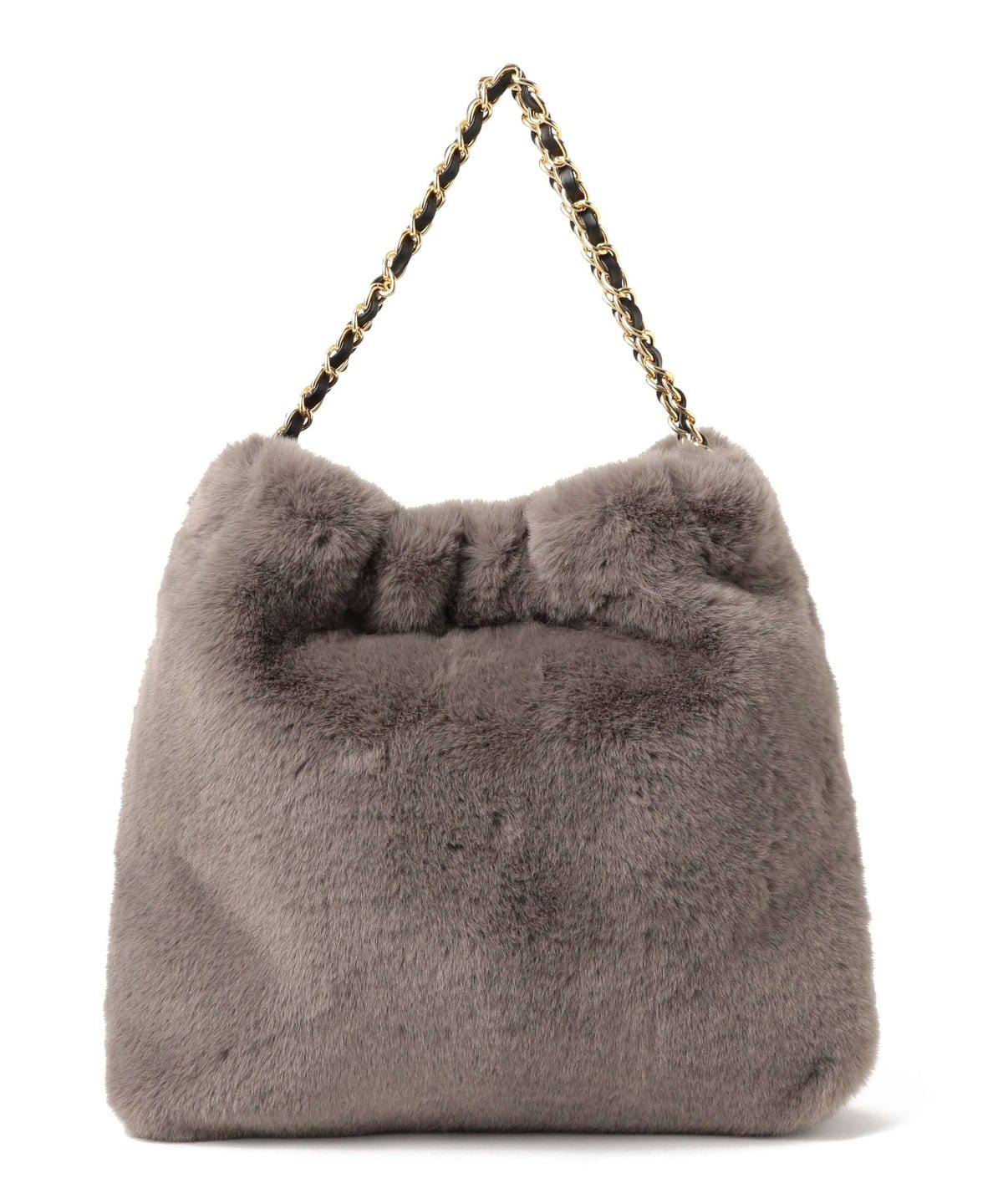 VIOLAd'ORO /BEAMS別注エコファーチェーント ートバッグ 【公式通販】