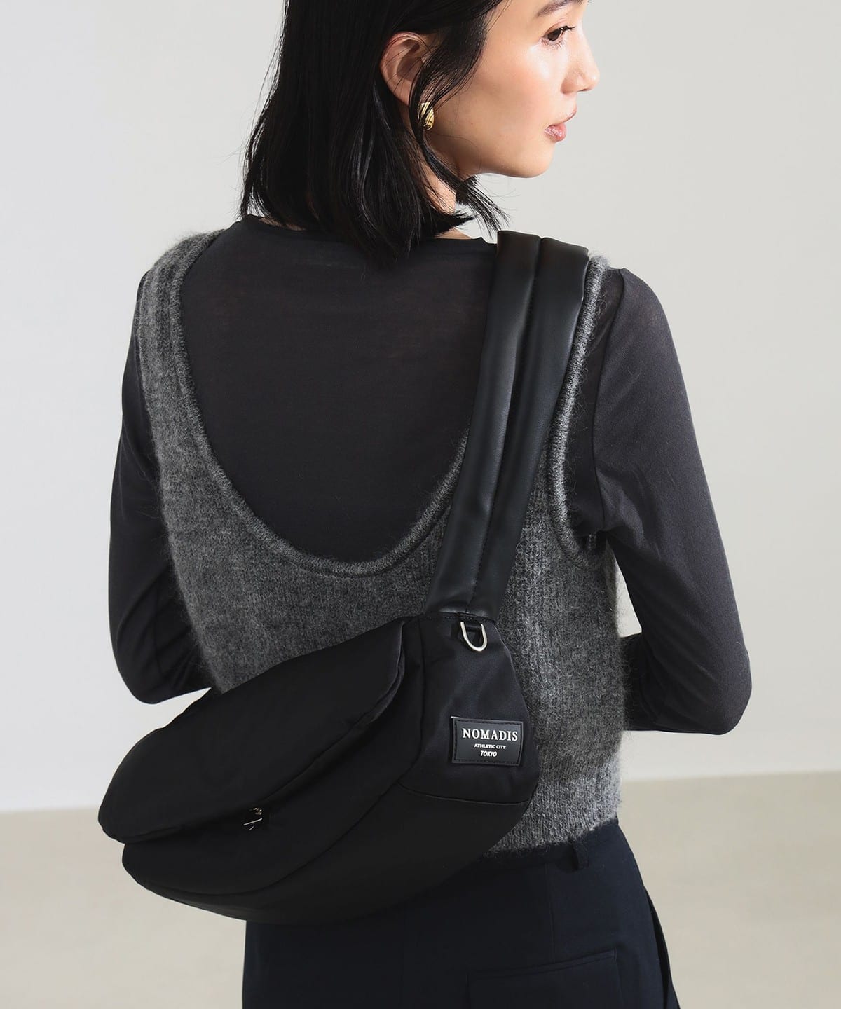 NOMADIS ノマディス / LUCK ワンショルダー バッグ バッグ WOMEN BLACK ONE SIZE NOMADIS ノマディス / LUCK ワンショルダー バッグ バッグ WOMEN BLACK ONE SIZE