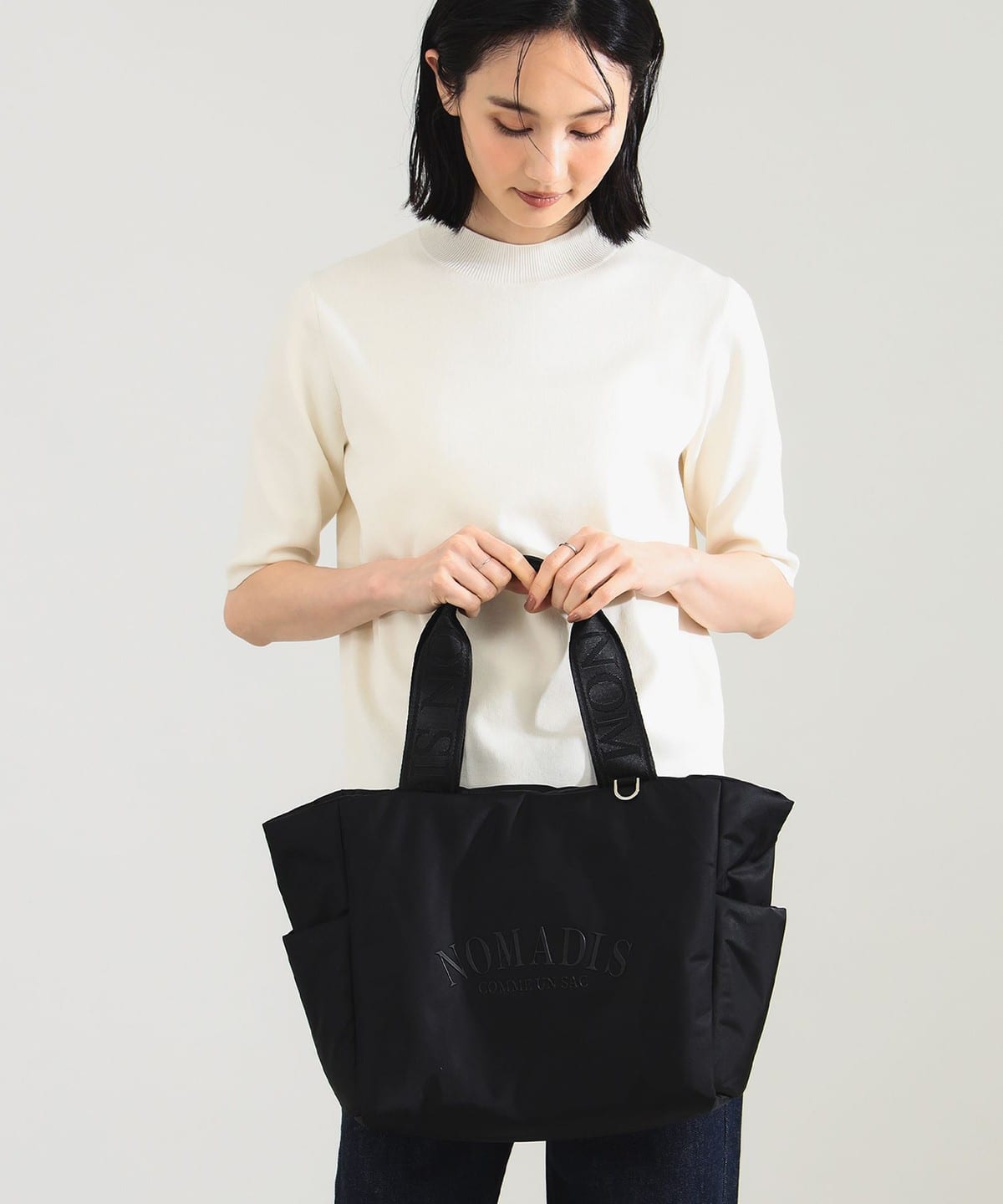【WEB限定】NOMADIS ノマディス / SAC PADDED WIDE バッグ バッグ WOMEN BLACK ONE SIZE 【WEB限定】NOMADIS ノマディス / SAC PADDED WIDE バッグ バッグ WOMEN BLACK ONE SIZE