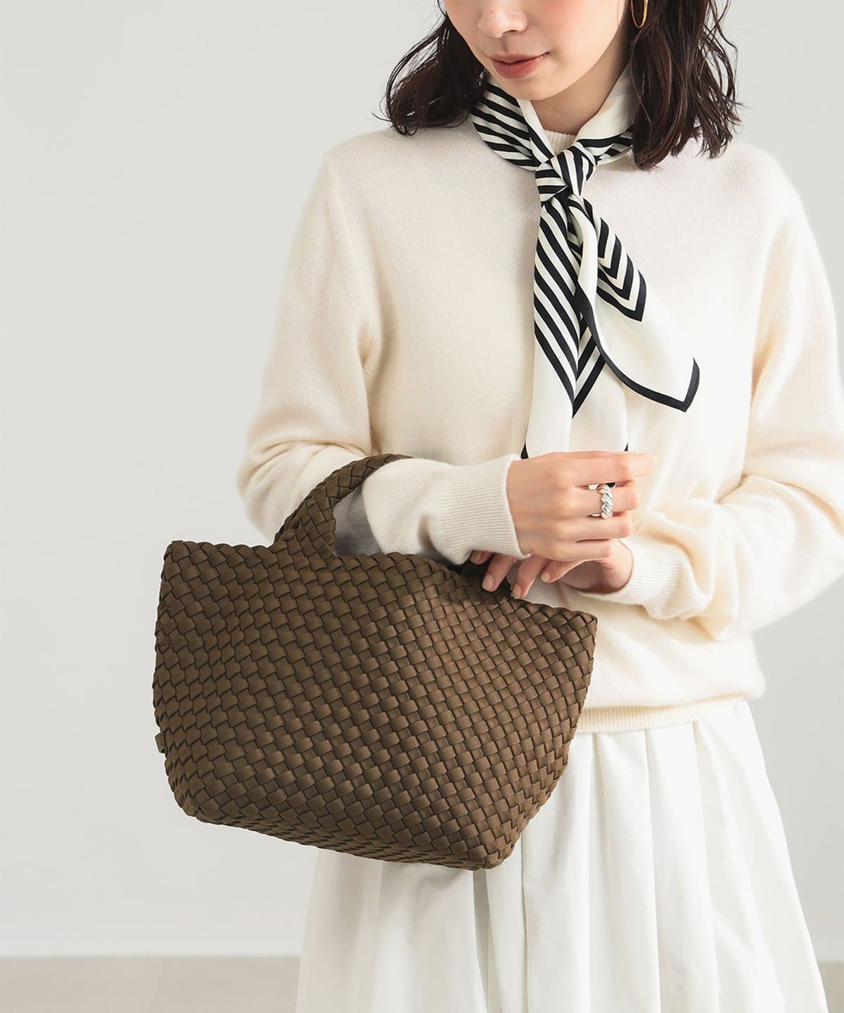 NAGHEDI / イントレチャート トートS MINKデミルクスビームス Demi-Luxe BEAMS（デミルクス ビームス）NAGHEDI / イントレチャート