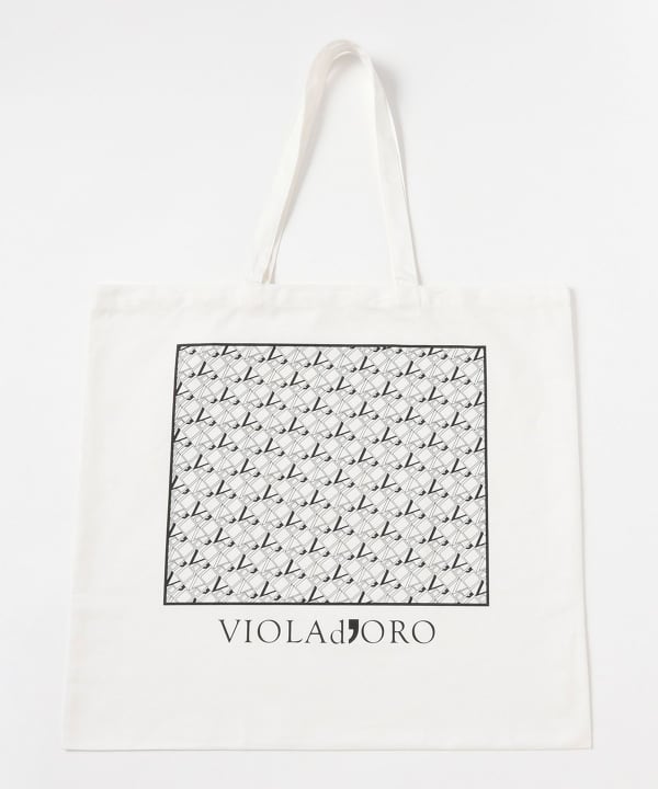 【モアバリエーション開催中】VIOLAd’ORO / BIANCA ナイロン トートバッグ S ※付属品のデザイン・カラー等は変更となる場合がございます。