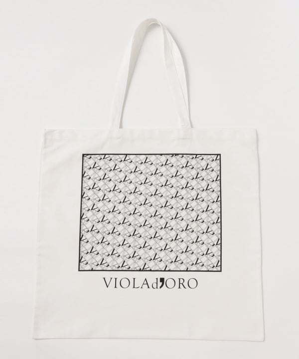 【モアバリエーション開催中】VIOLAd’ORO / BIANCA クロア ナイロン トートバッグ S ※付属品のデザイン・カラー等は変更となる場合がございます。