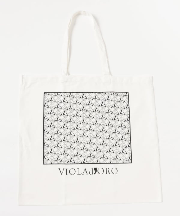 【モアバリエーション開催中】VIOLAd’ORO / BIANCA クロア ナイロン トートバッグ M ※付属品のデザイン・カラー等は変更となる場合がございます。