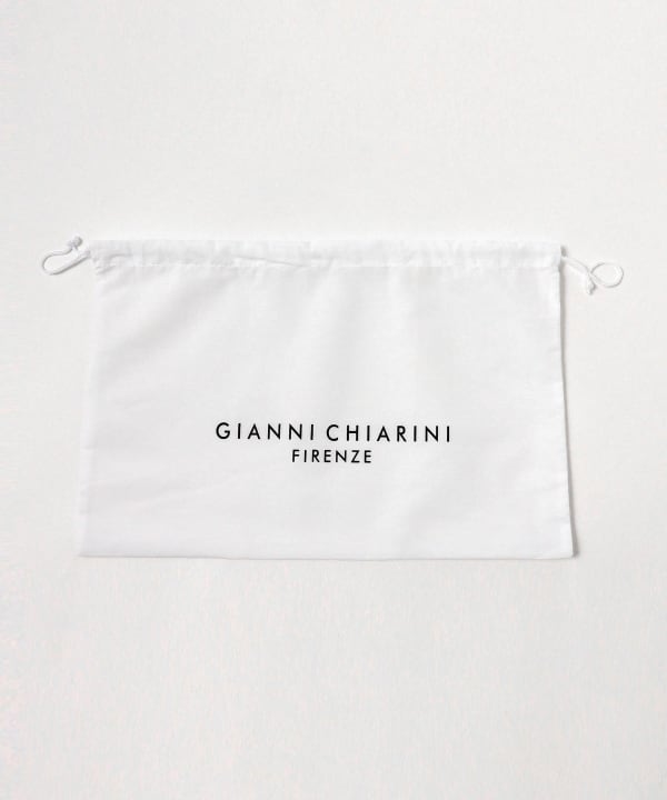 GIANNI CHIARINI / メタリック ALIFA レザーショルダーバッグ S ※付属品のデザイン・カラー等は変更となる場合がございます。