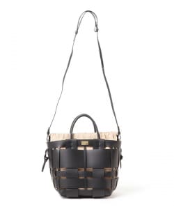 ZANCHETTI / WOVEN MIDI バッグ