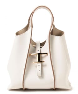 TOD’S / T タイムレス レザー ショッピングバッグ ミニ