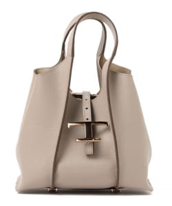TOD’S / T タイムレス レザー ショッピングバッグ ミニ