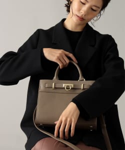 Demi-Luxe BEAMS / 女裝 方形 迷你 手提包