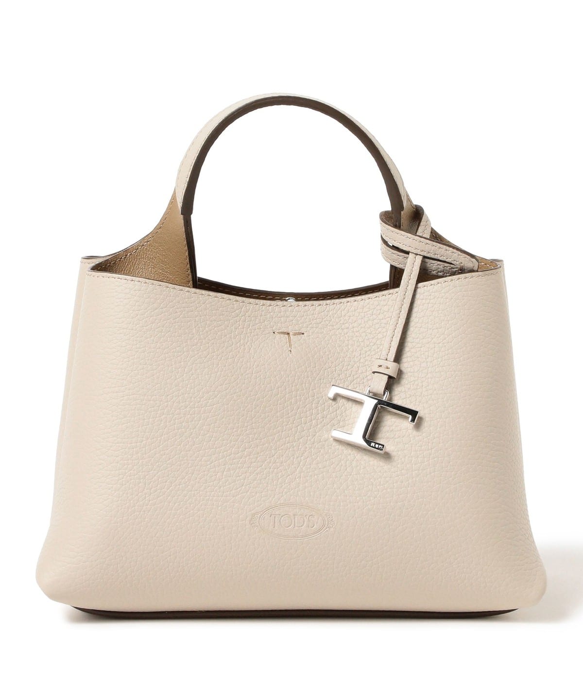 TOD'S トッズ / レザー バッグ マイクロ バッグ WOMEN MASTICE ONE SIZE TOD'S トッズ / レザー バッグ マイクロ バッグ WOMEN MASTICE ONE SIZE